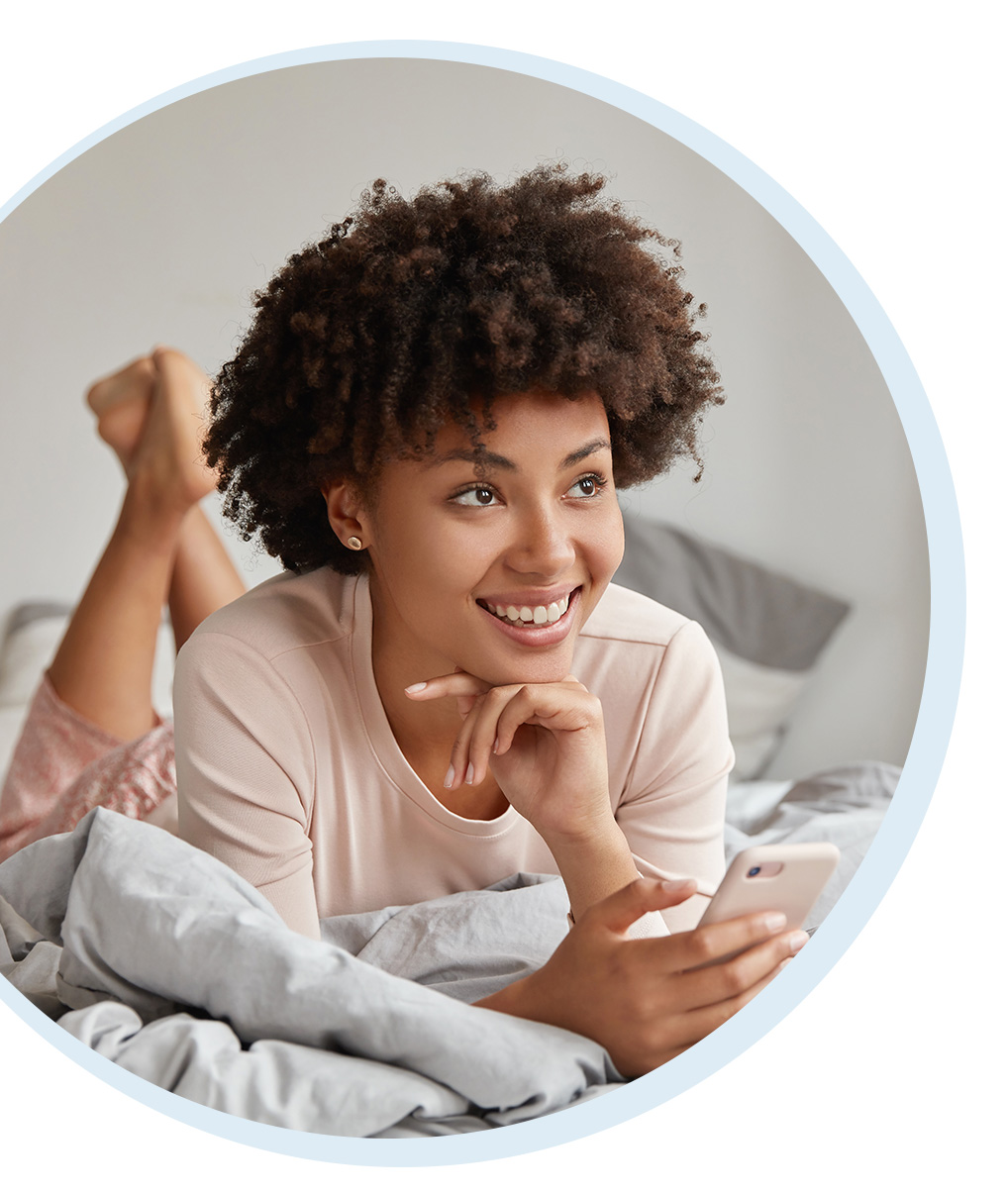 Young African American Woman thinking about individual therapy in Louisiana