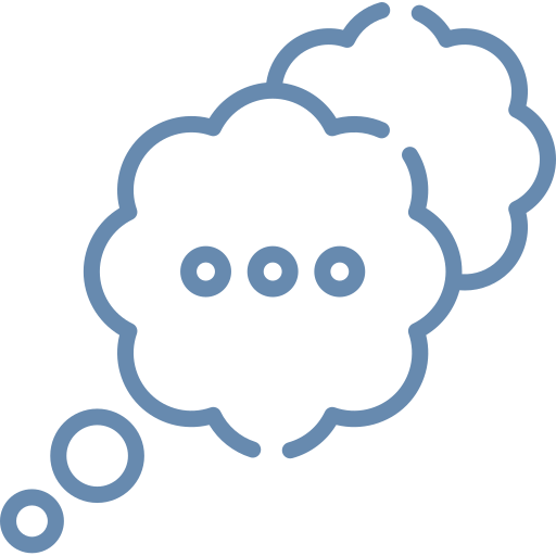 psychodynamic_therapy Thought bubbles representing Cognitive Behavior Therapy